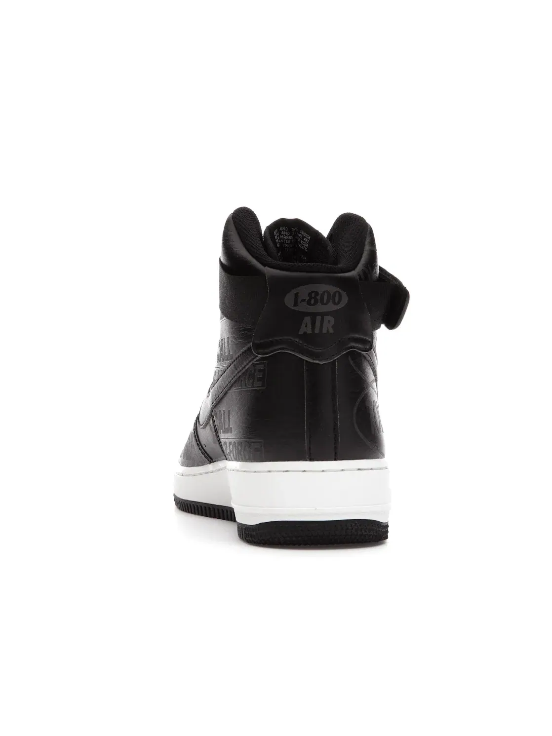 Мужские кроссовки Lifestyle Nike Air Force 1 High — изображение 4 из 4, черный/черный--серый