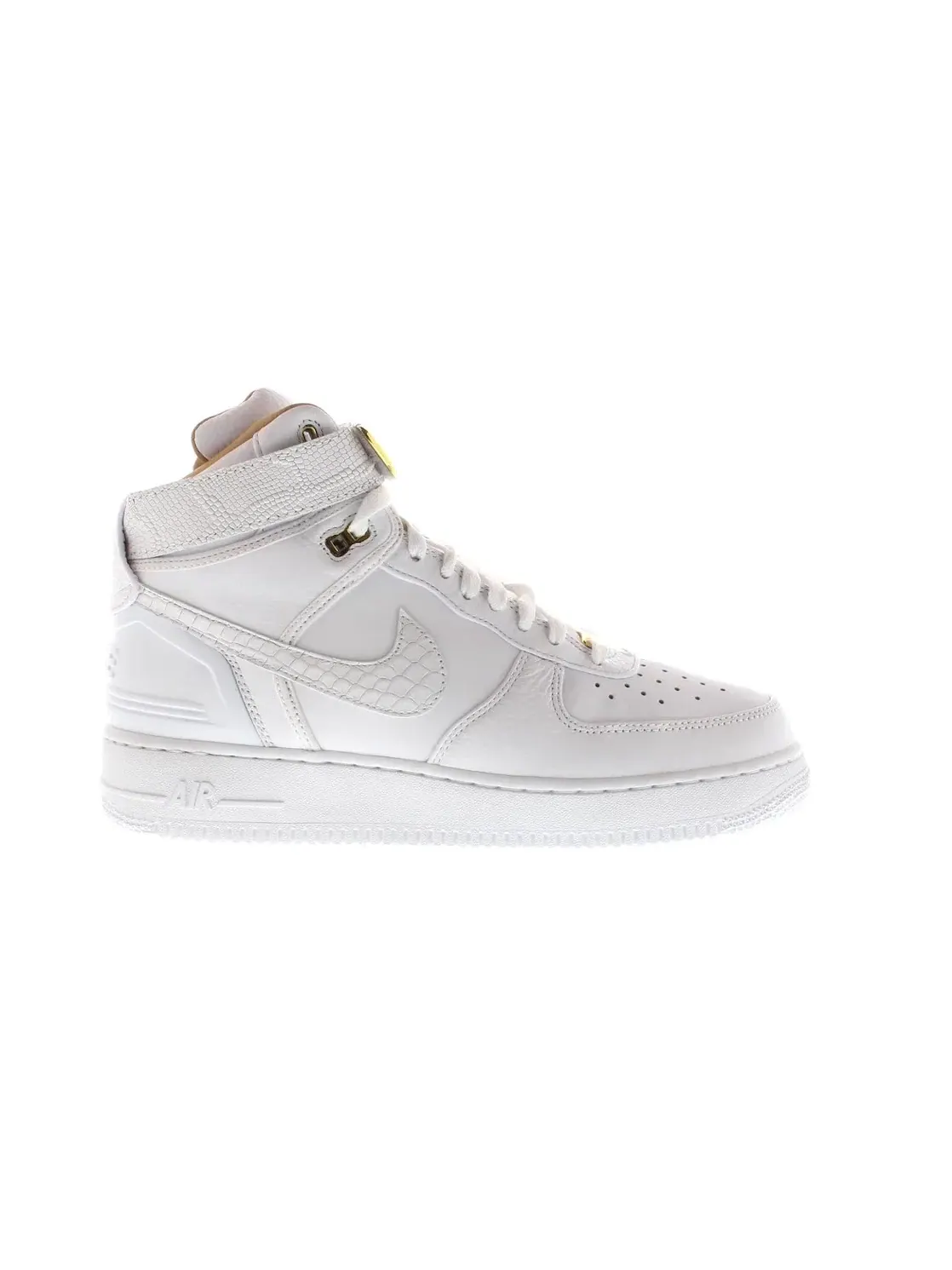 Мужские кроссовки с кожаным верхом Nike Air Force 1 High Just Don — изображение 1 из 4, белый/белый