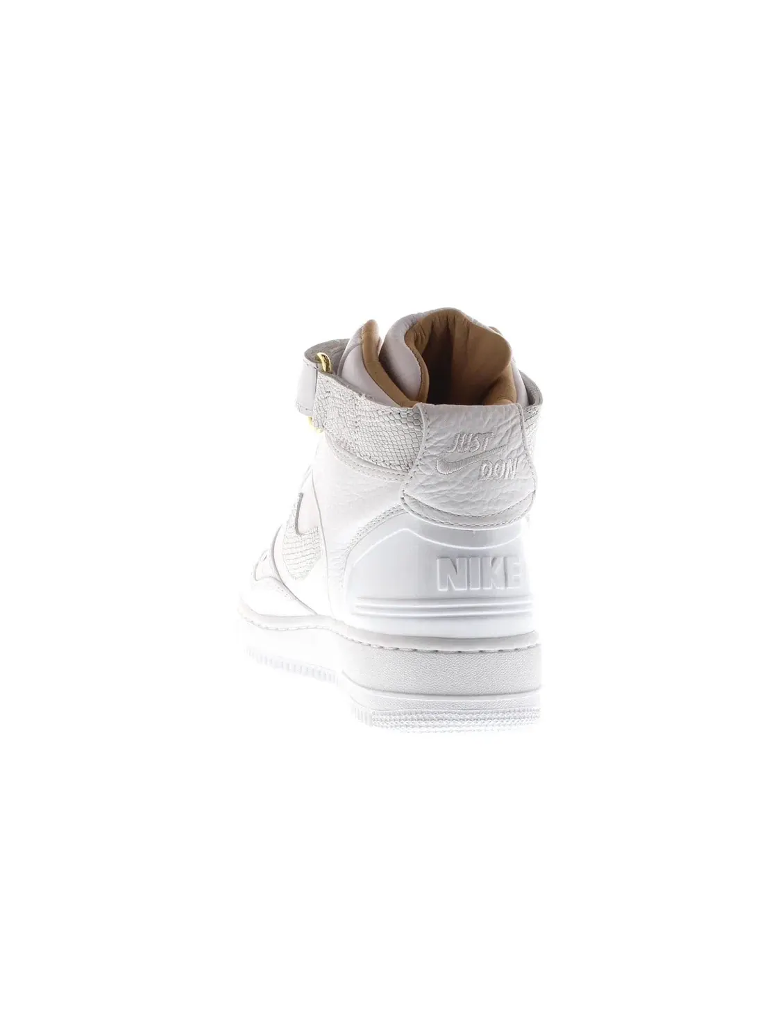 Мужские кроссовки с кожаным верхом Nike Air Force 1 High Just Don — изображение 4 из 4, белый/белый