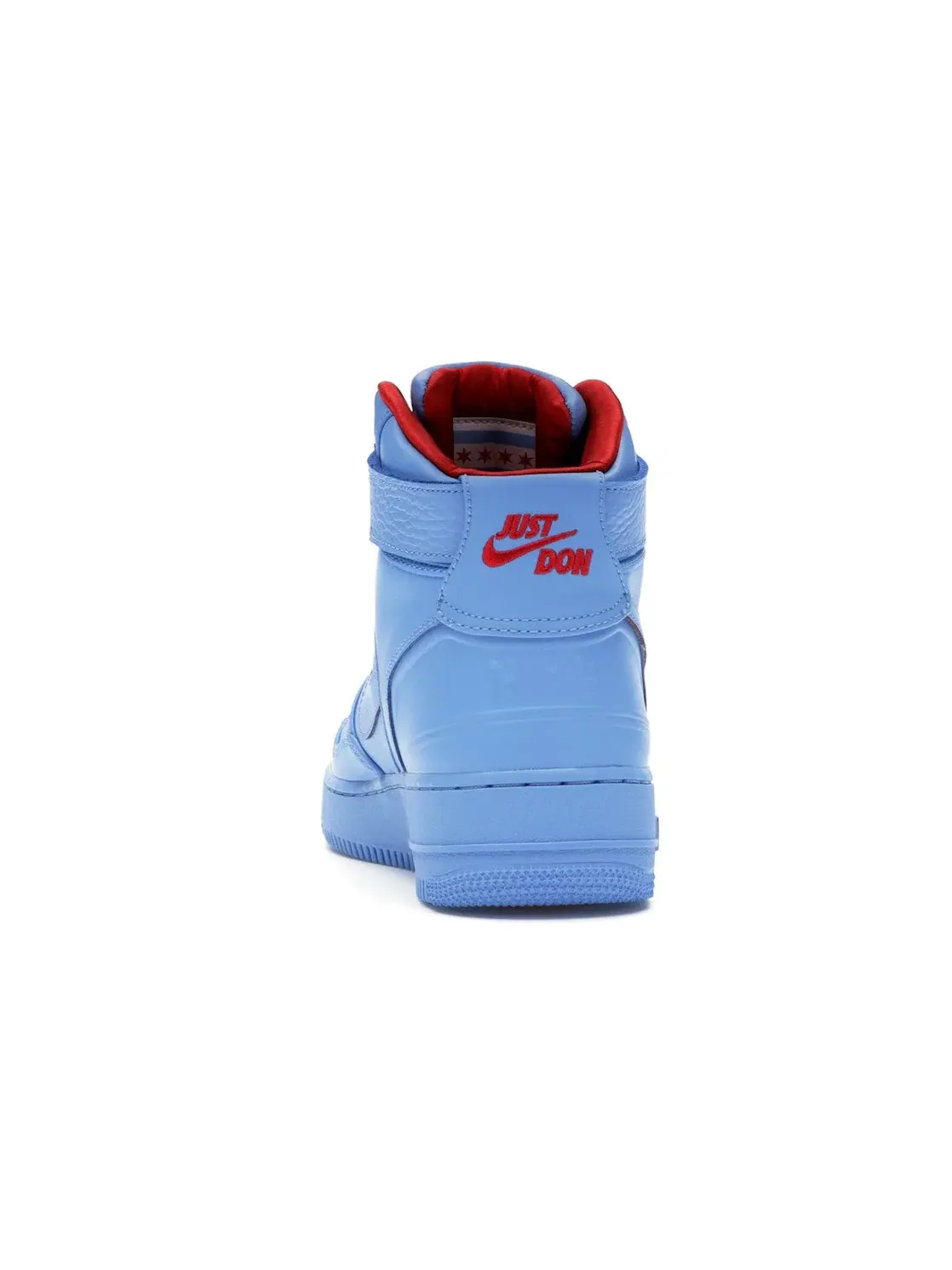 Мужские кроссовки высокие с принтом Nike Air Force 1 High Just Don All-Star — изображение 4 из 4, синий