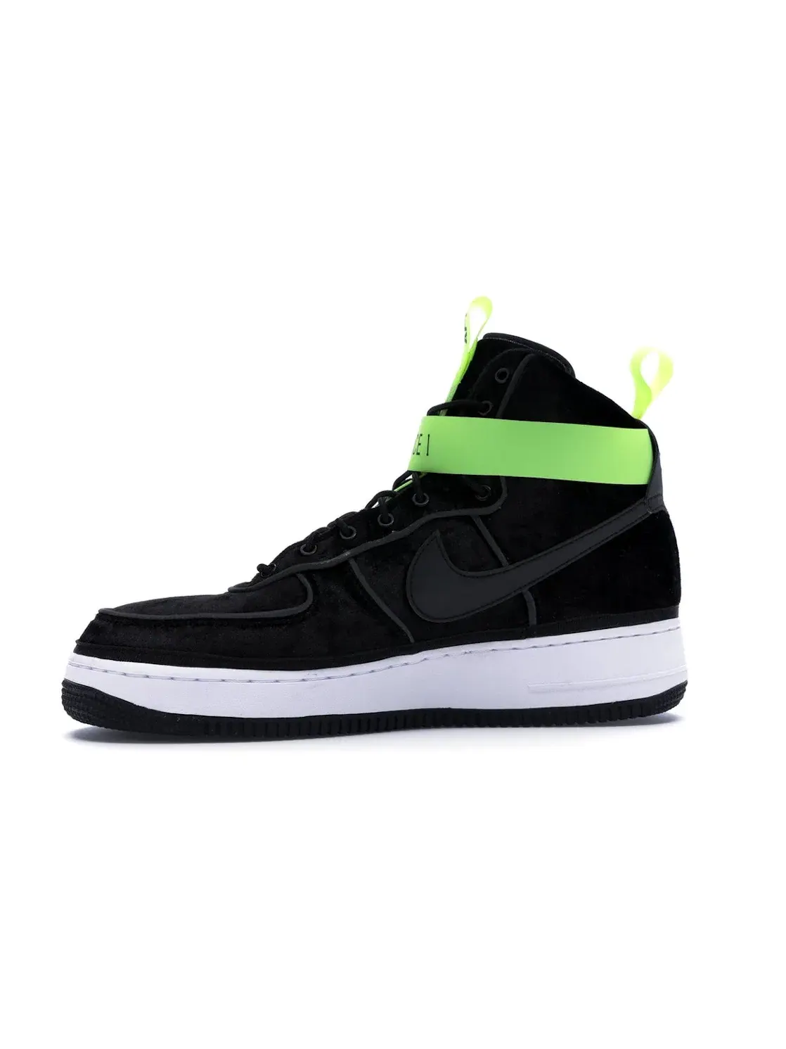 Мужские кроссовки Lifestyle Nike Air Force 1 High — изображение 3 из 4, черный/черный--черный