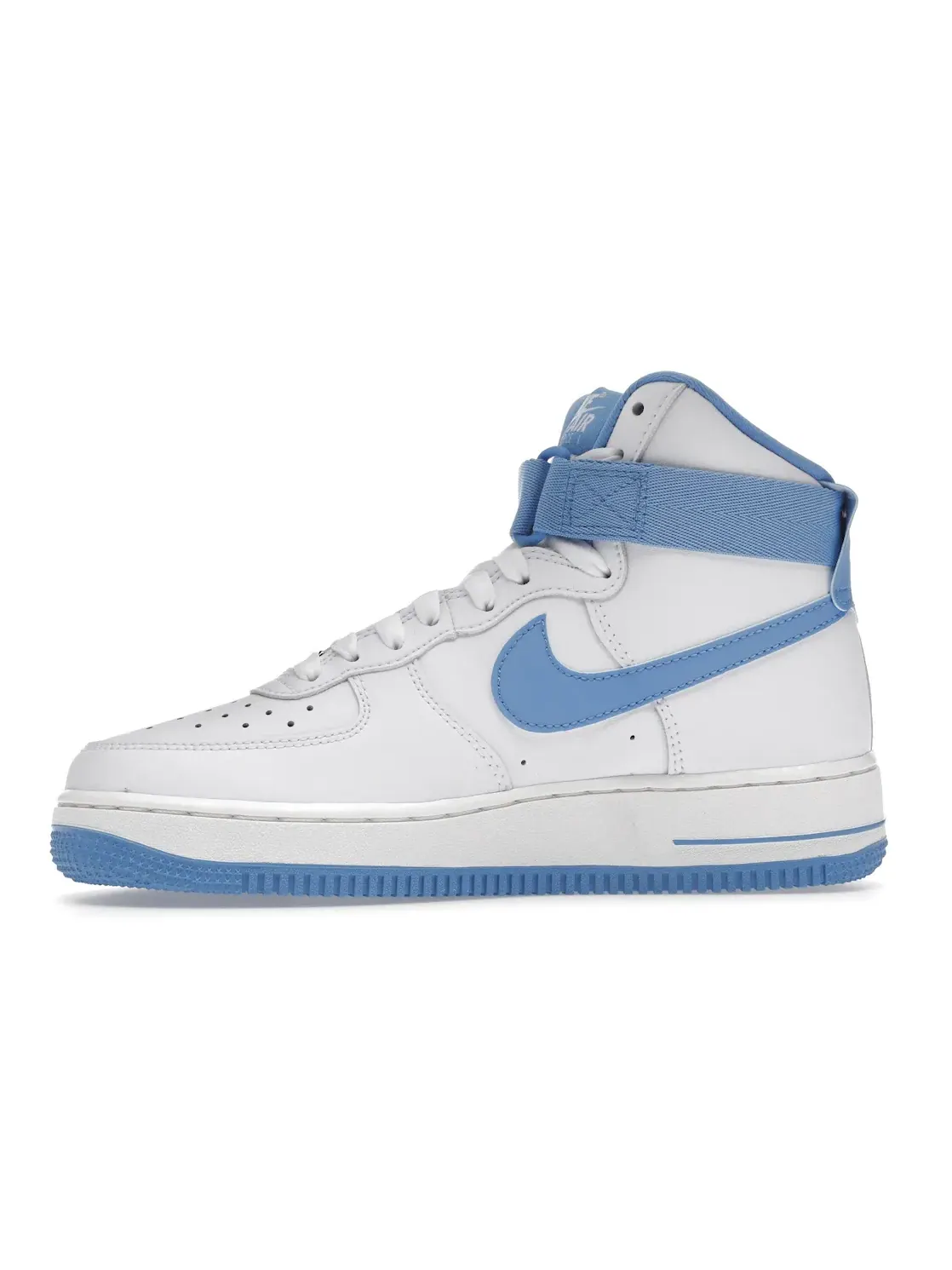 Женские кроссовки Nike Air Force 1 High OG QS — изображение 3 из 4, белый/синий