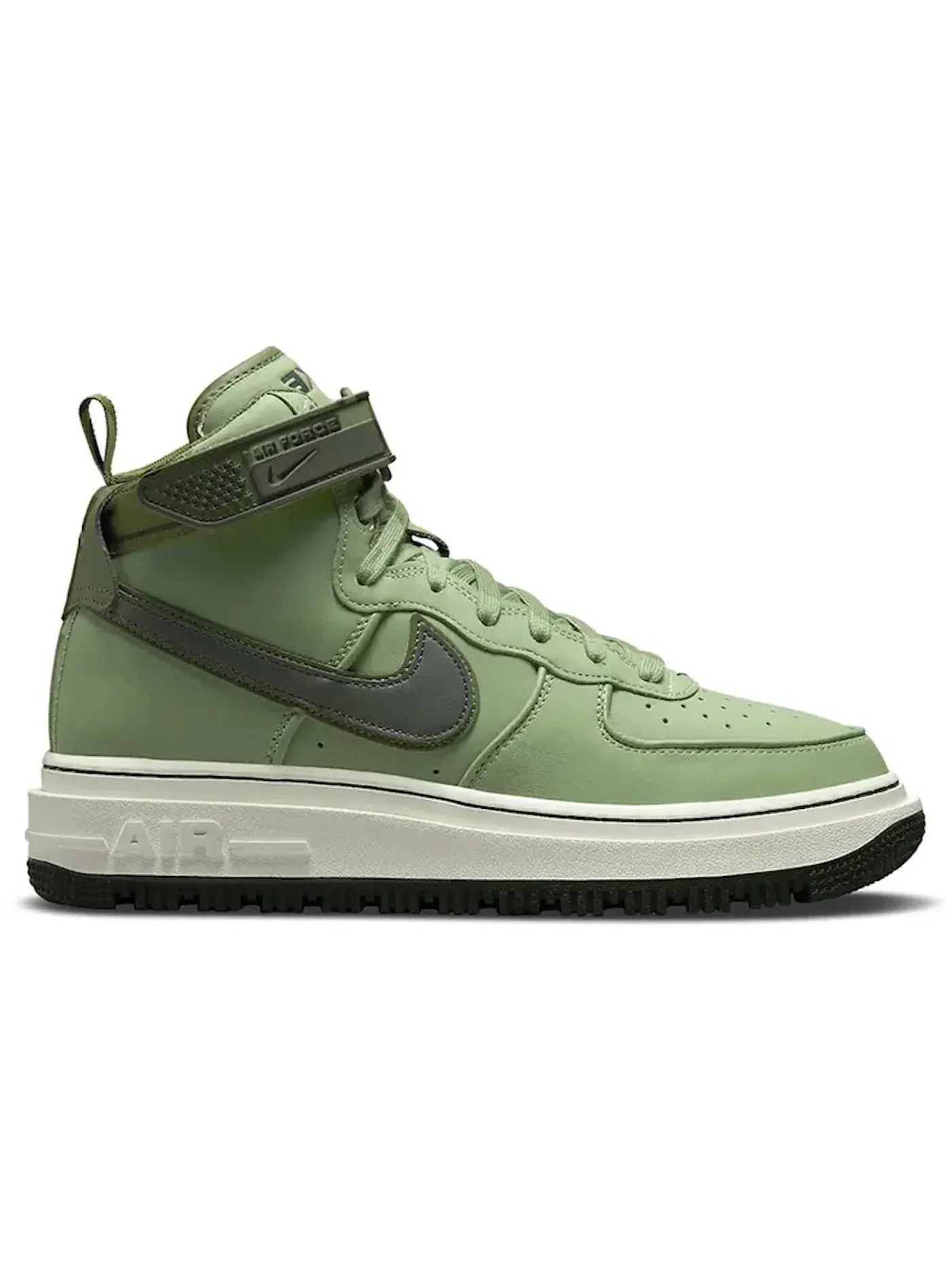 Мужские кроссовки Lifestyle Nike Air Force 1 High — изображение 1 из 1, зеленый/оливковый/черный