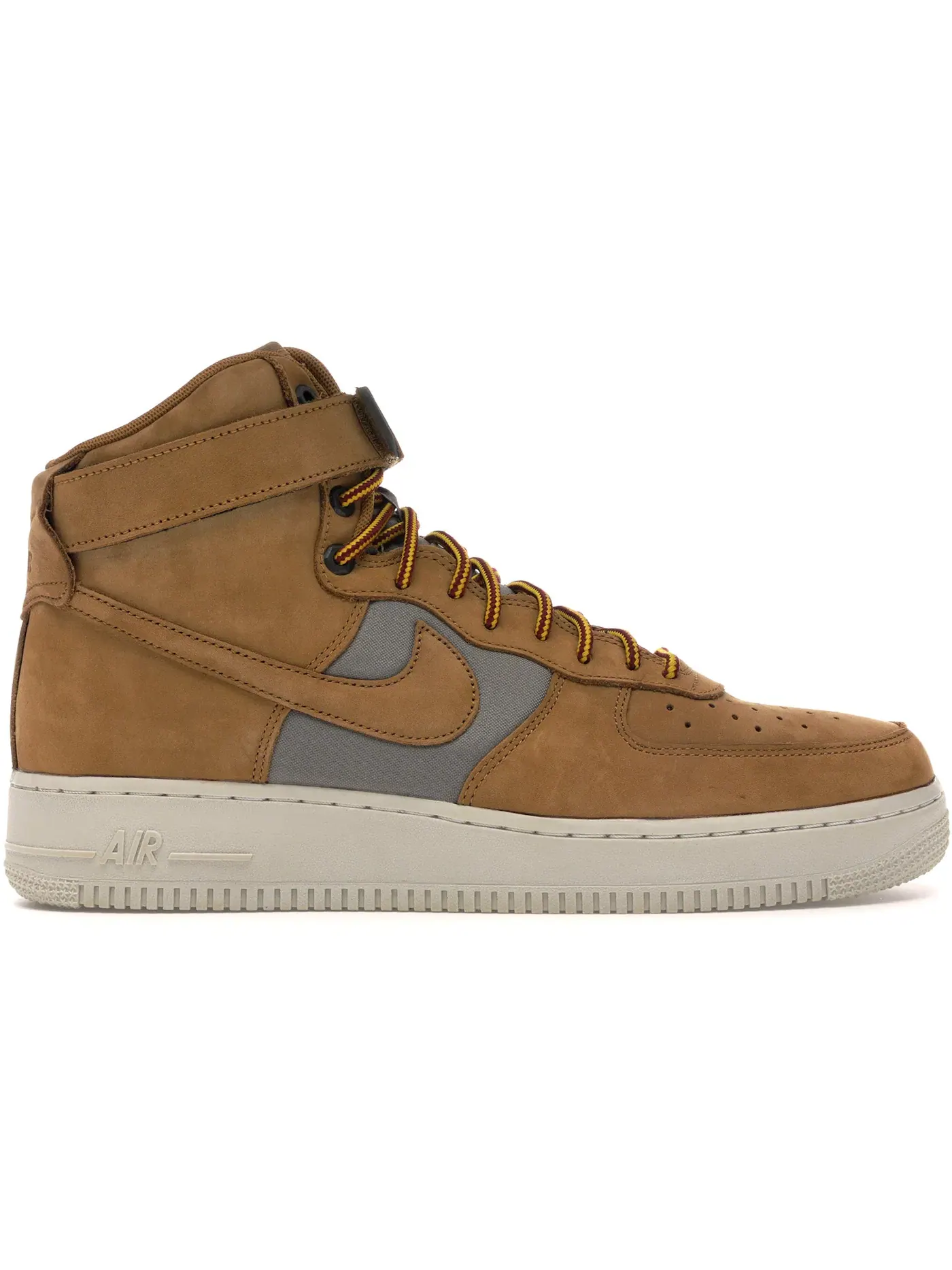Мужские кроссовки на шнуровке Nike Air Force 1 High Premier — изображение 1 из 1, хаки-светлый-желтый