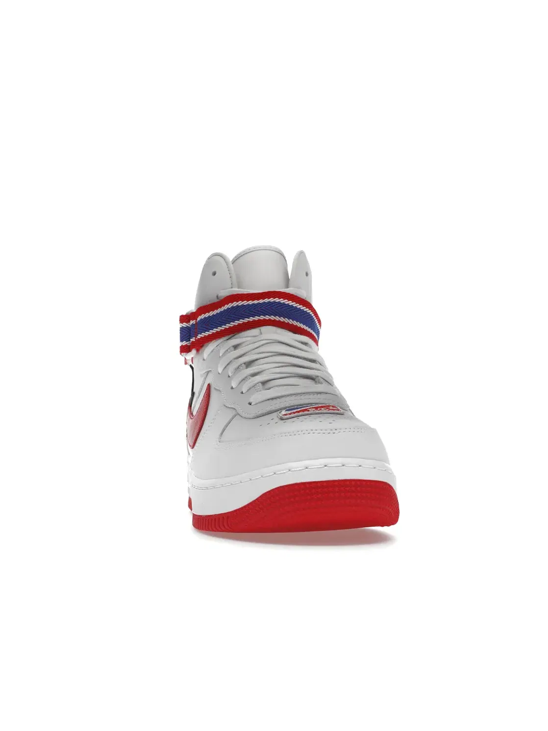 Мужские кроссовки высокие лимитированной серии Victorious Minotaurs Nike — изображение 2 из 4, белый/черный--красный