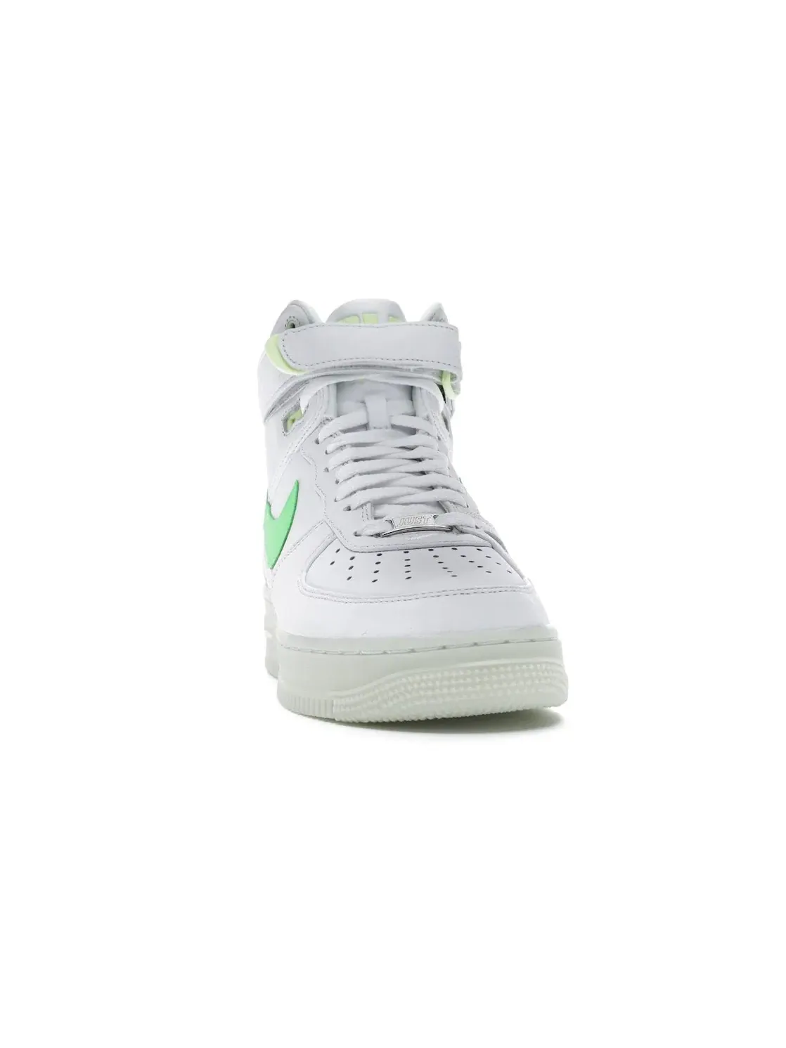 Мужские кроссовки Lifestyle Nike Air Force 1 High — изображение 2 из 4, белый/зеленый-белый