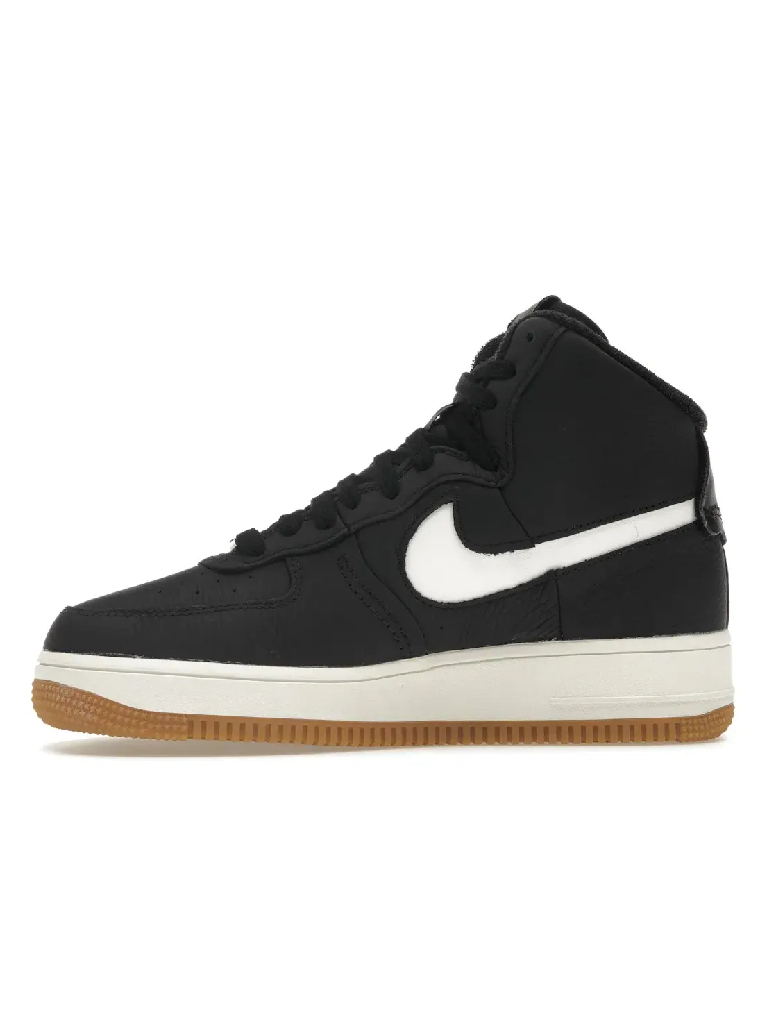 Женские кроссовки с высоким верхом Nike Air Force 1 High Sculpt Nike — изображение 3 из 4, черный//коричневый