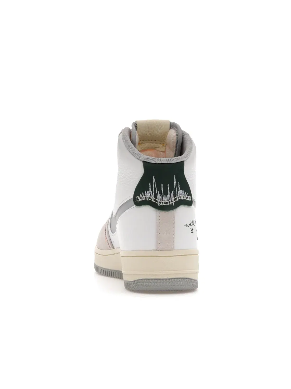 Женские кроссовки с высоким верхом Nike Air Force 1 High Sculpt — изображение 4 из 4, белый/серый-белый