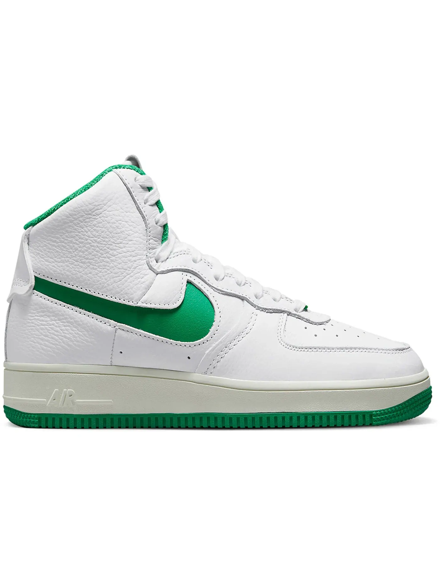Женские кроссовки Lifestyle Nike Air Force 1 High Sculpt — изображение 1 из 1, белый/зеленый/белый