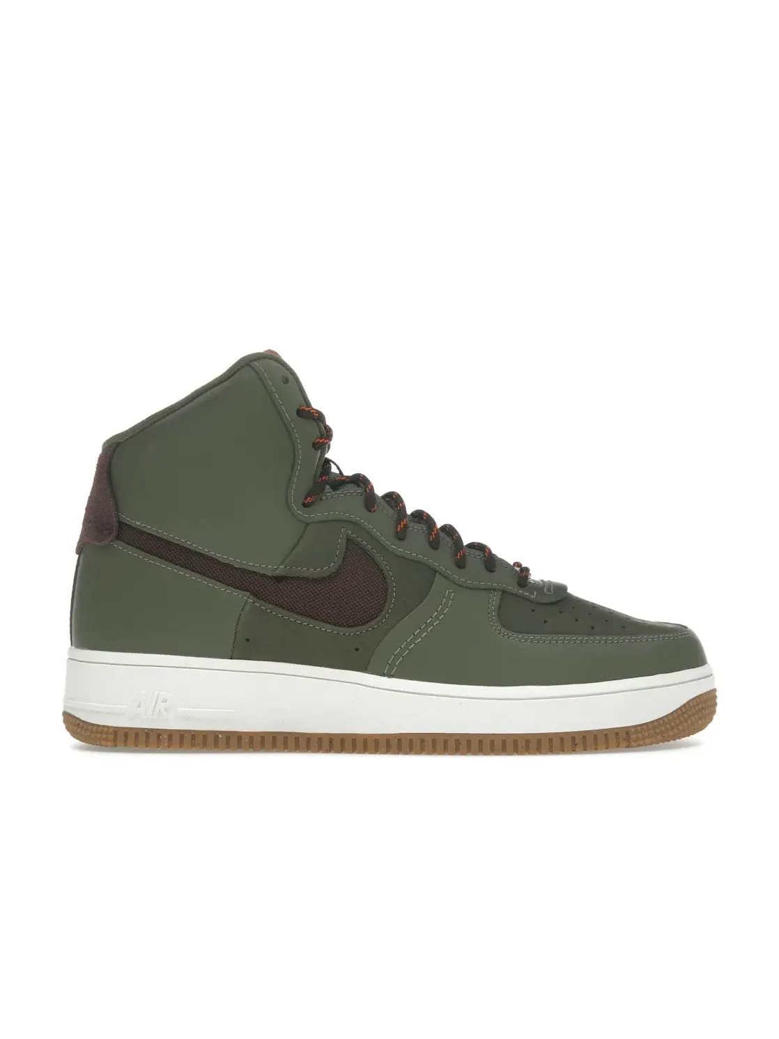 Женские кроссовки с высоким верхом Nike Air Force 1 High Sculpt Wild — изображение 1 из 4, оливковый