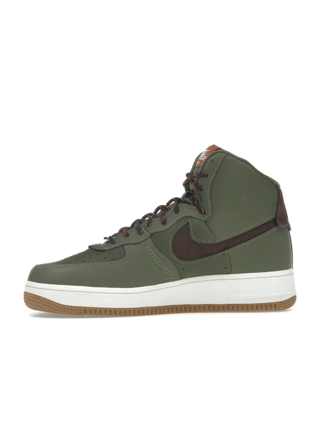 Женские кроссовки с высоким верхом Nike Air Force 1 High Sculpt Wild — изображение 3 из 4, оливковый