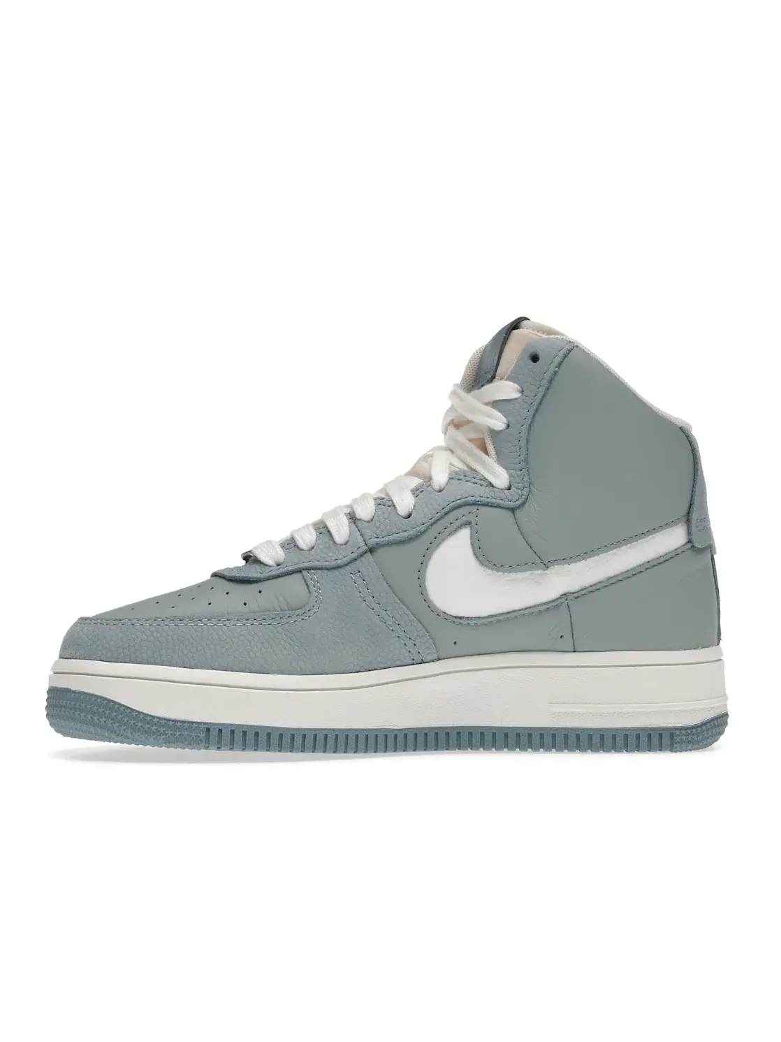 Женские кроссовки с высоким верхом Nike Air Force 1 High Sculpt — изображение 3 из 4, белый-синий