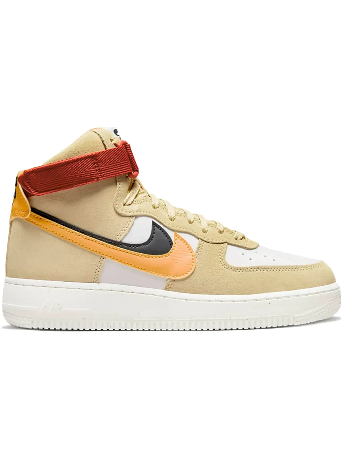 Женские кроссовки Lifestyle Nike Air Force 1 High SE — изображение 1 из 1, черный/желтый