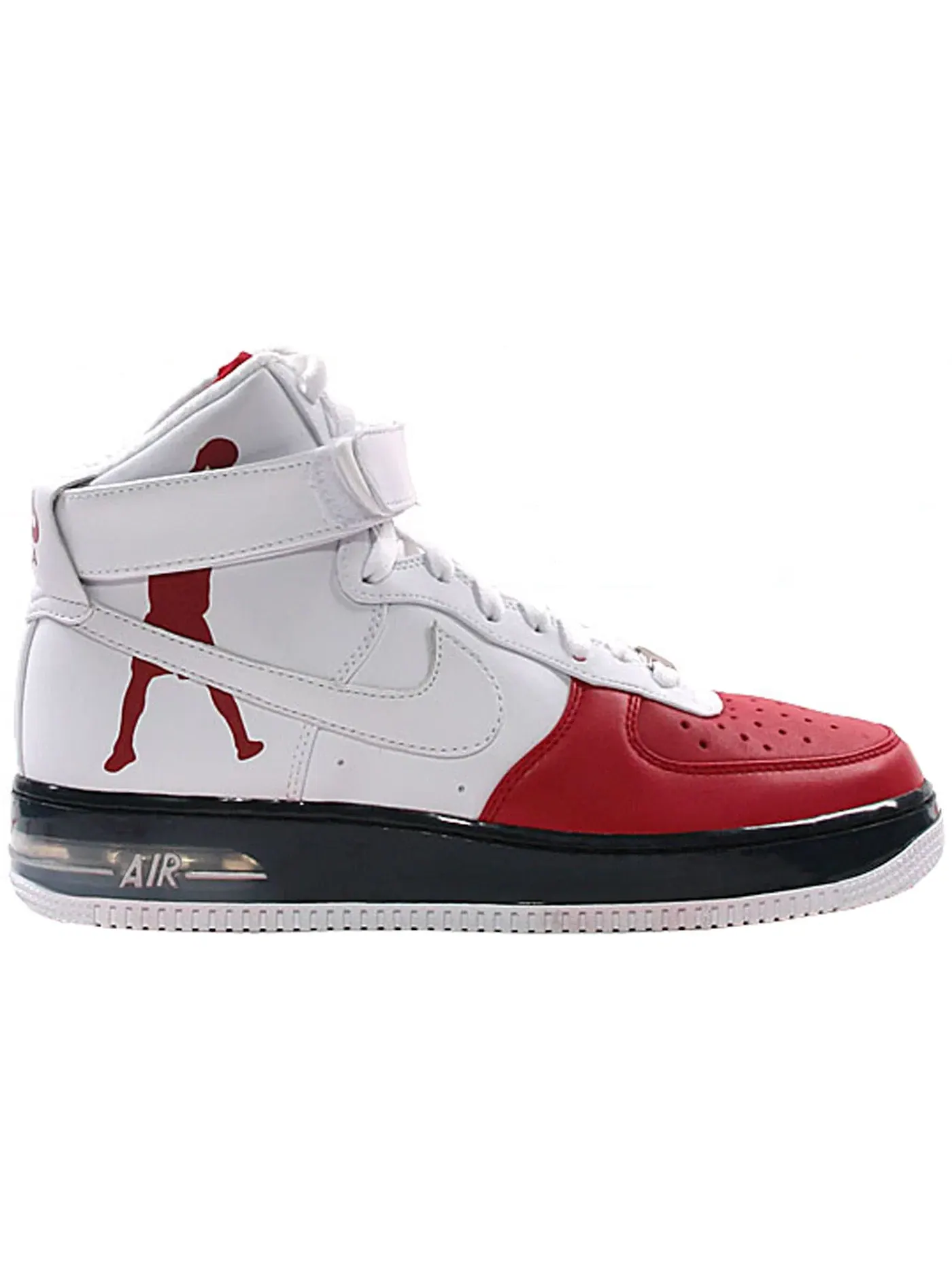 Мужские кроссовки Lifestyle Nike Air Force 1 High — изображение 1 из 1, красный/белый-черный