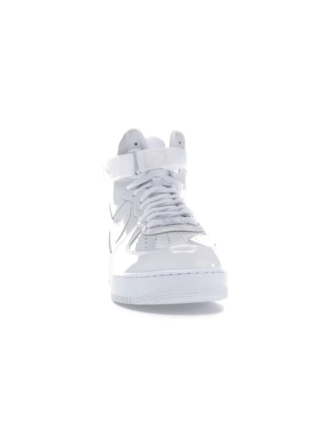 Мужские кроссовки высокие с принтом Nike Air Force 1 High Nike — изображение 2 из 4, белый/белый-белый