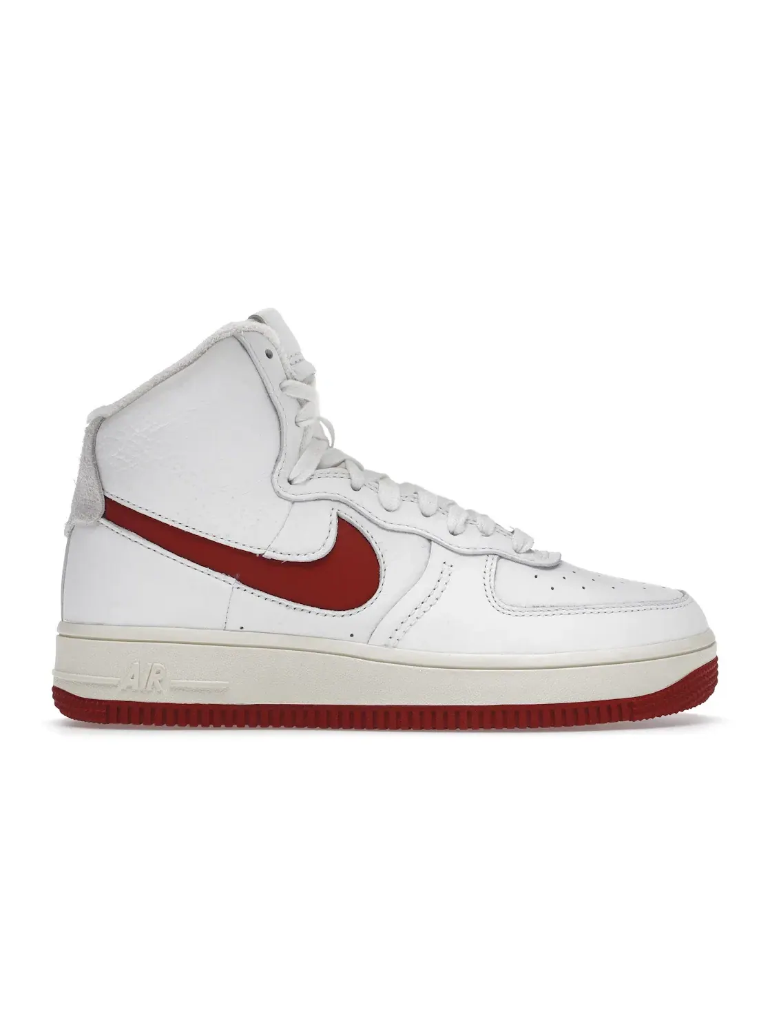 Женские кроссовки высокие Nike Air Force 1 High Sculpt — изображение 1 из 4, белый/красный-белый