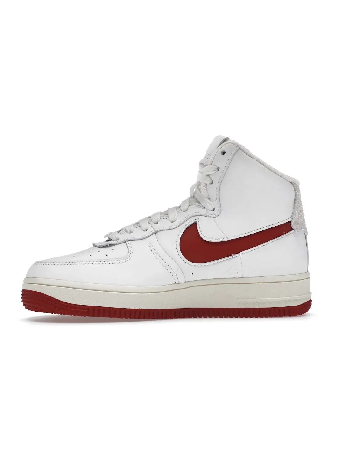 Женские кроссовки высокие Nike Air Force 1 High Sculpt — изображение 3 из 4, белый/красный-белый