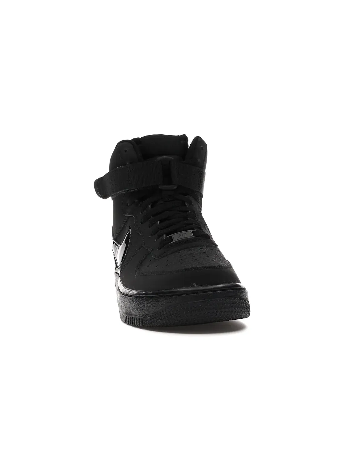 Детские кроссовки Lifestyle Nike Air Force 1 High — изображение 2 из 4, черный/черный/черный