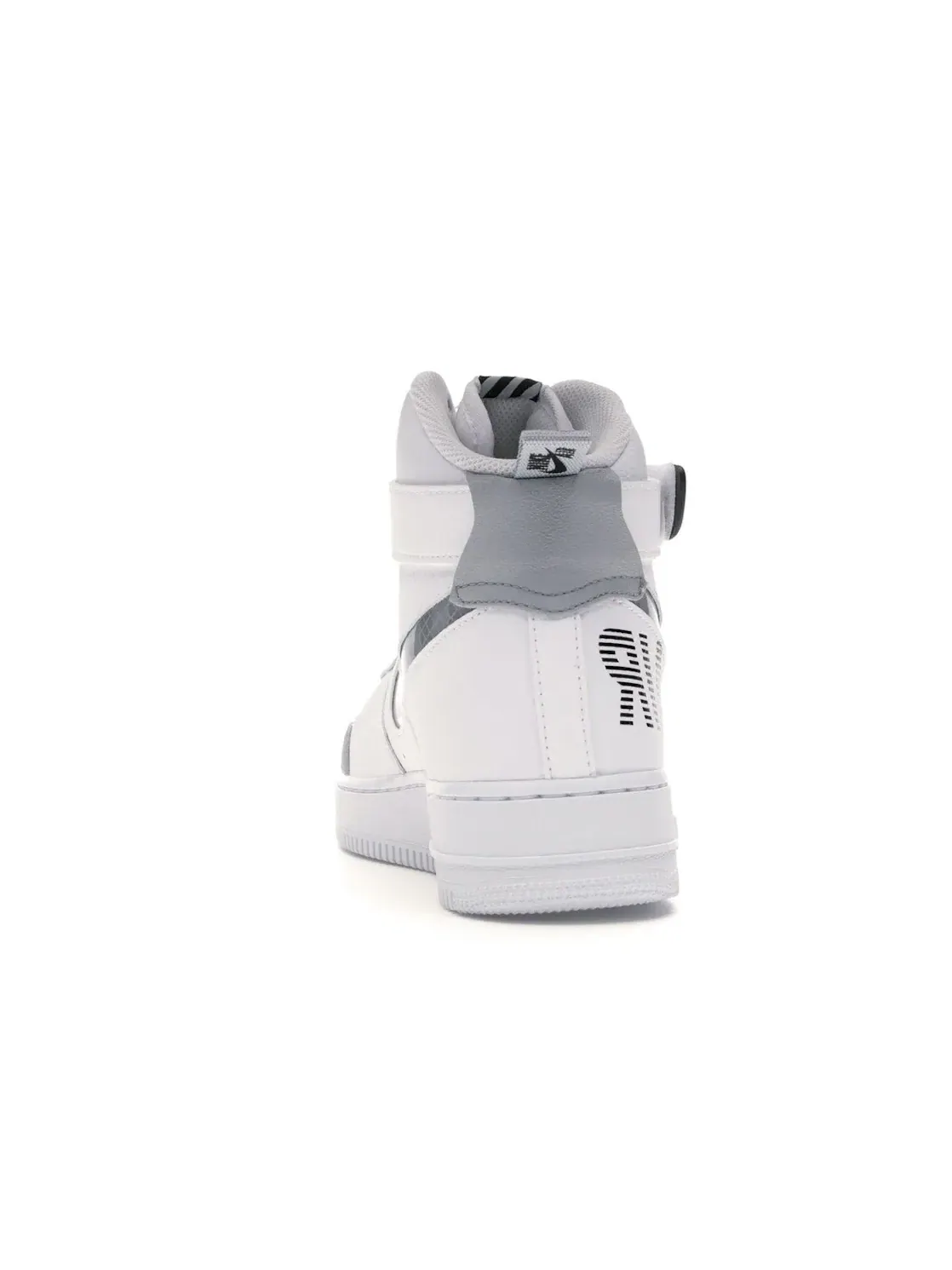 Мужские кроссовки lifestyle с принтом Nike Air Force 1 High Nike — изображение 4 из 4, серый/серый-платиновый