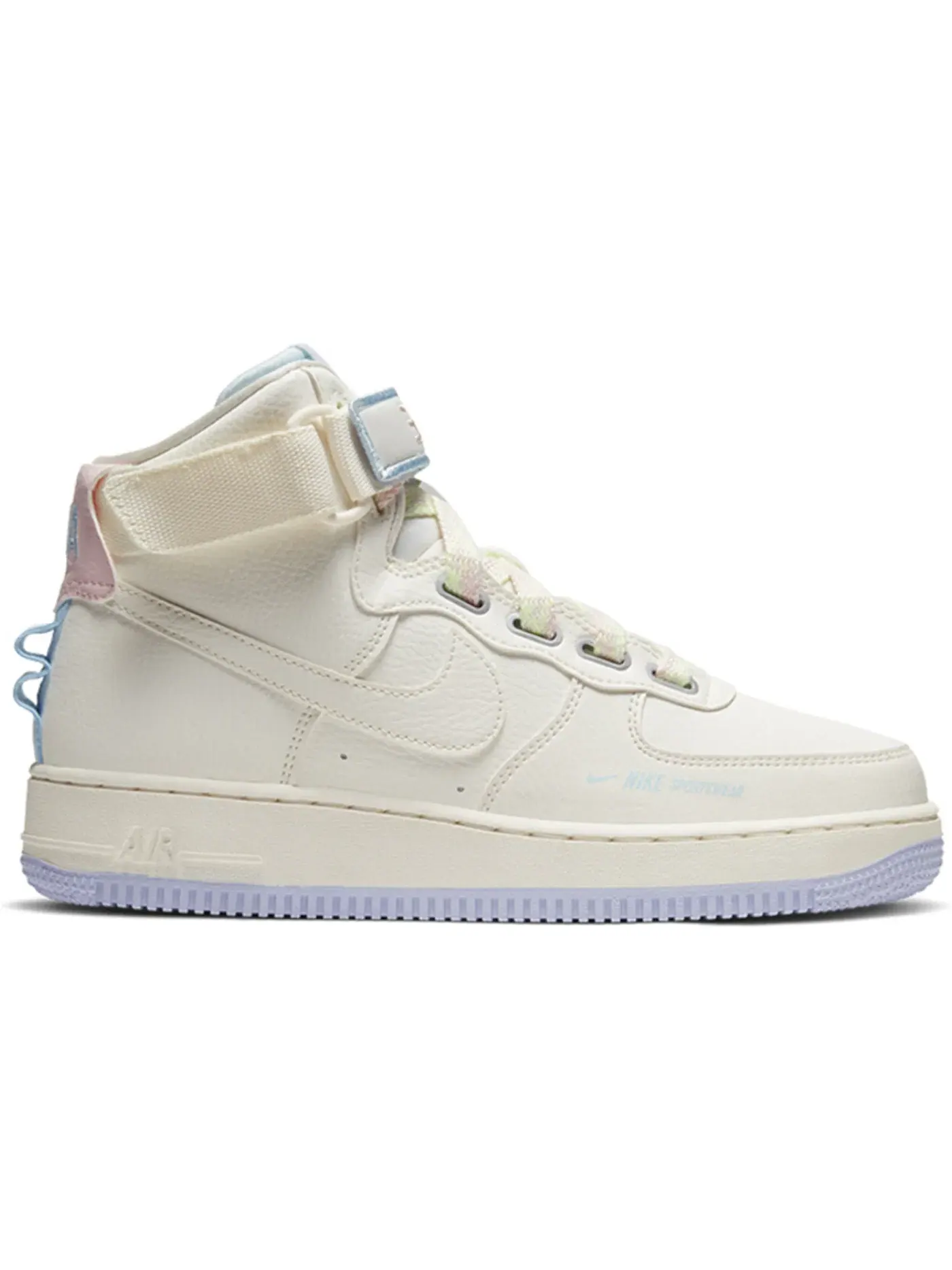 Женские кроссовки высокие с принтом Nike Air Force 1 High Utility “Force is Female” Nike — изображение 1 из 1