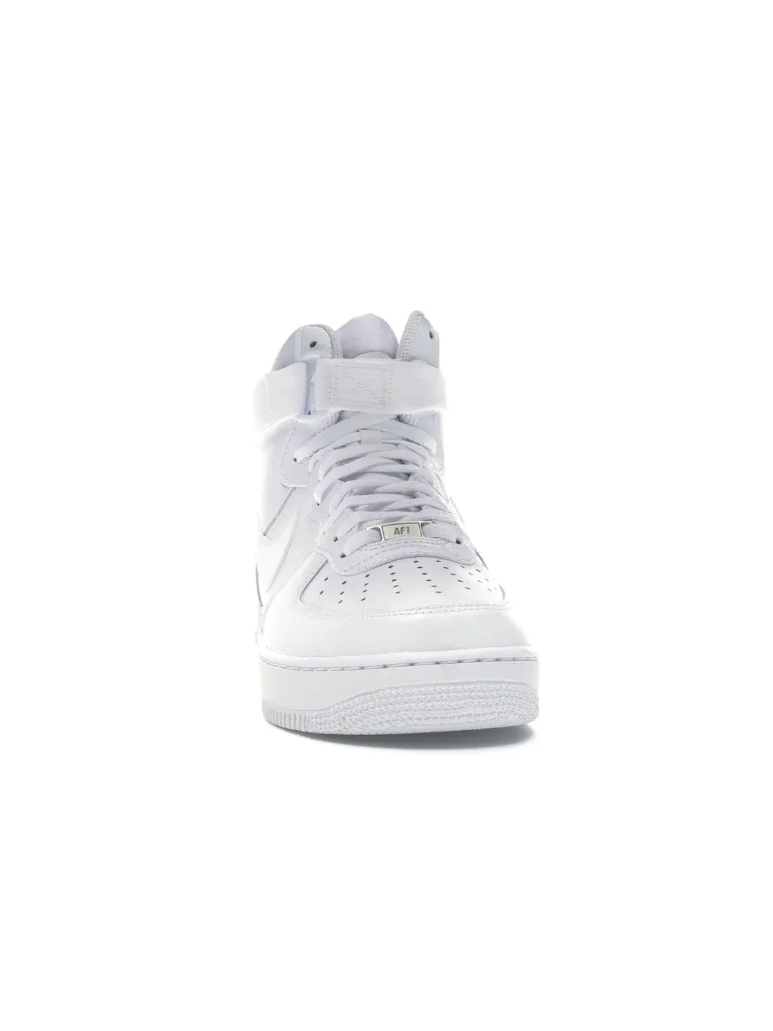 Мужские кроссовки высокие с перфорацией Nike Air Force 1 High — изображение 2 из 4, белый/белый