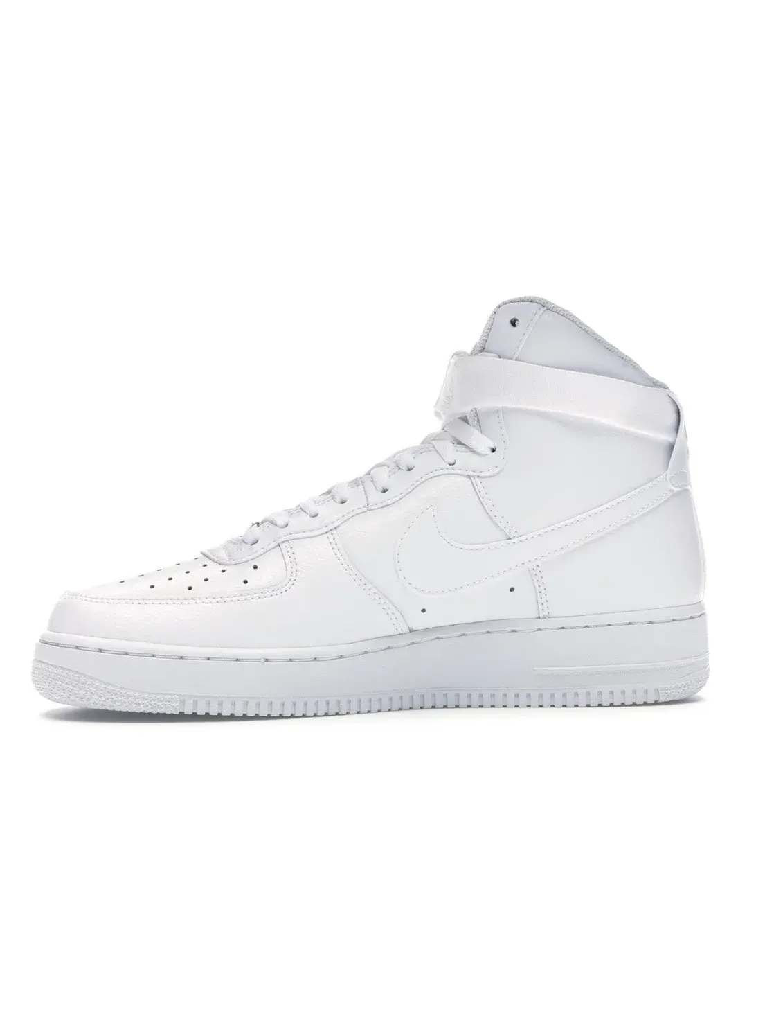Мужские кроссовки высокие с перфорацией Nike Air Force 1 High — изображение 3 из 4, белый/белый