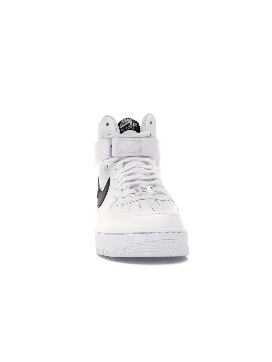 Мужские кроссовки с регулируемой фиксацией Nike Air Force 1 High — изображение 2 из 4, белый/черный