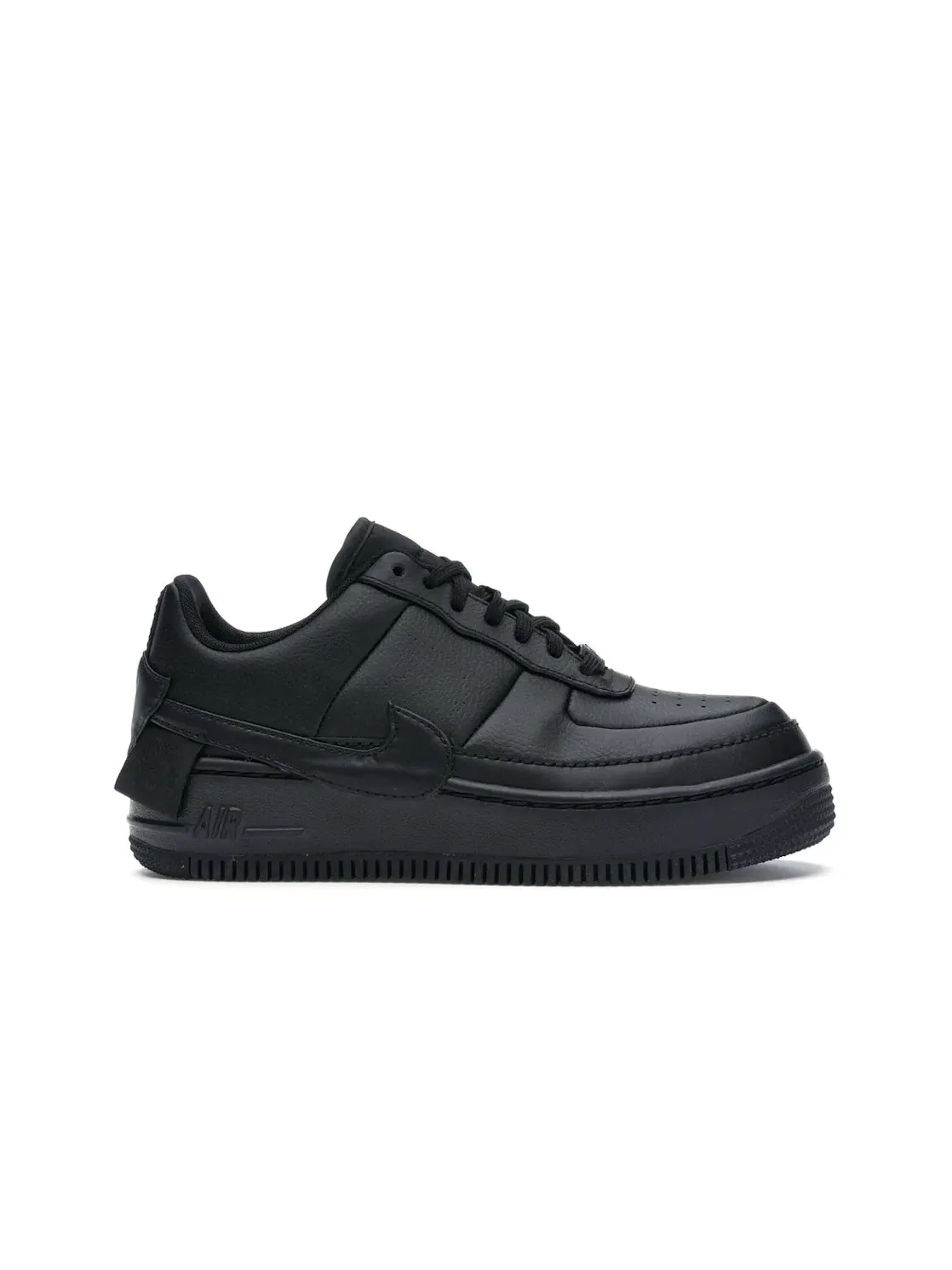 Женские кроссовки lifestyle с перфорированными деталями Nike Air Force 1 Jester XX — изображение 1 из 4, черный/черный-черный