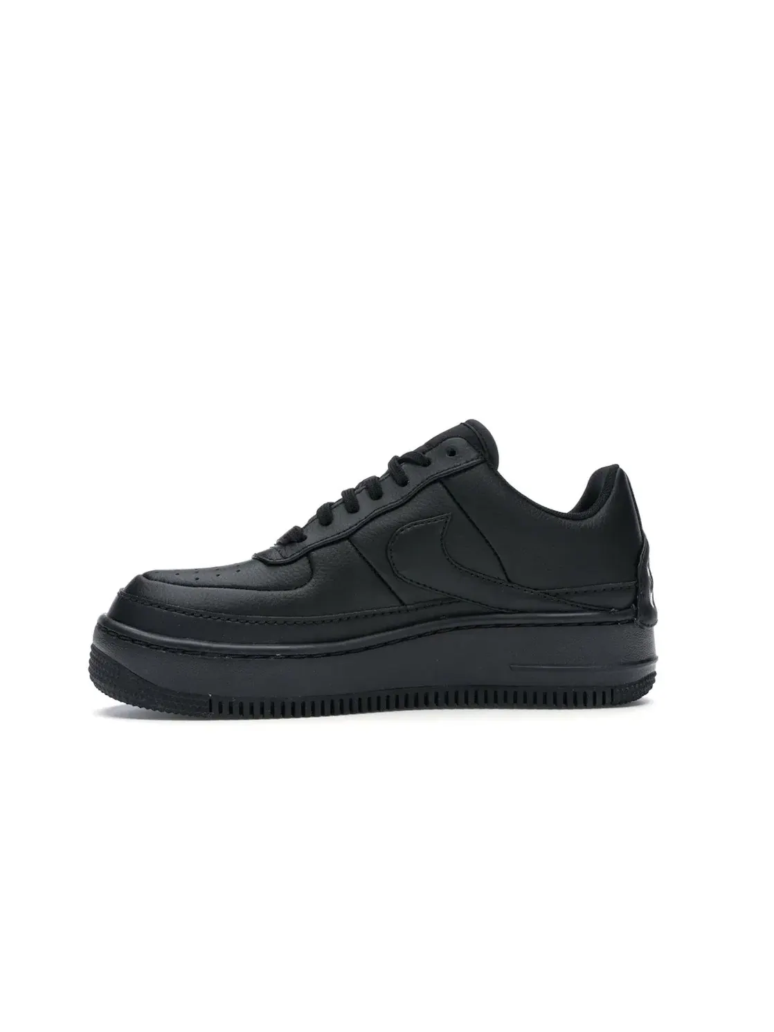 Женские кроссовки lifestyle с перфорированными деталями Nike Air Force 1 Jester XX — изображение 3 из 4, черный/черный-черный