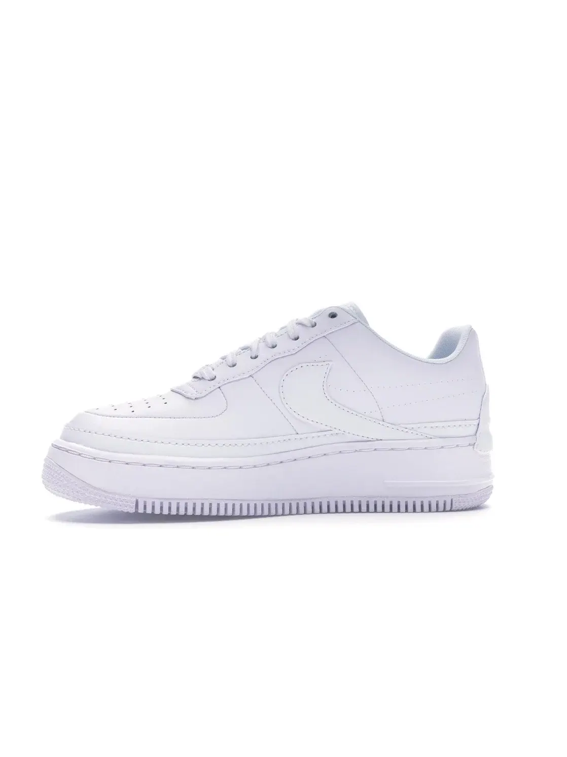 Женские кроссовки с асимметричным дизайном Nike Air Force 1 Jester XX Nike — изображение 3 из 4, белый/белый-черный