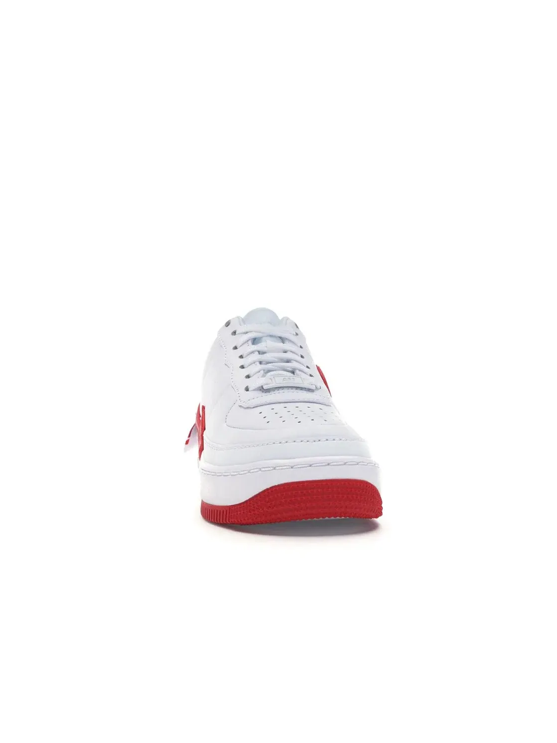 Женские кроссовки с нестандартным дизайном Nike Air Force 1 Jester XX — изображение 2 из 4, белый красный