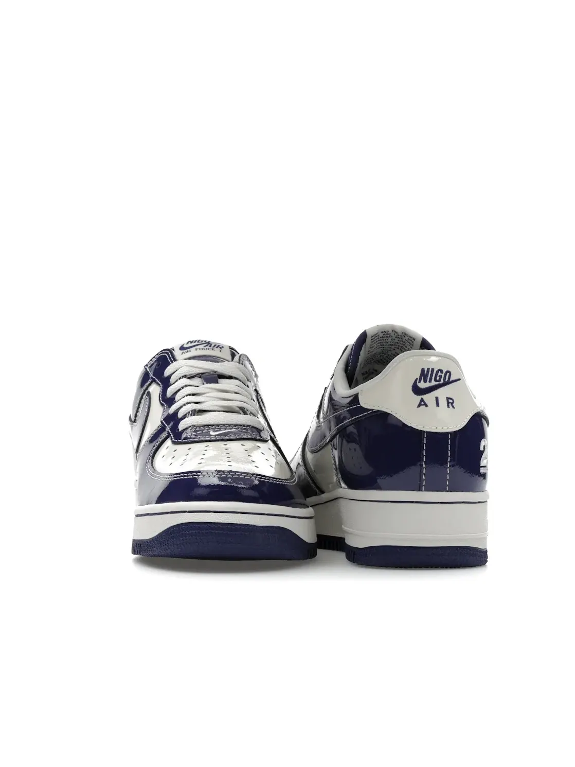 Мужские кроссовки Lifestyle с коллаборацией Nike Air Force 1 Low '01 Nigo Last Orgy 2 — изображение 4 из 4, синий/синий