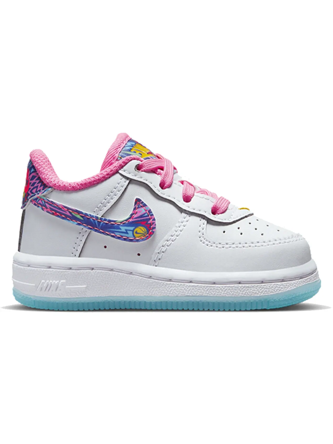 Детские кроссовки с контрастным дизайном Nike Air Force 1 Low '07 — изображение 1 из 1