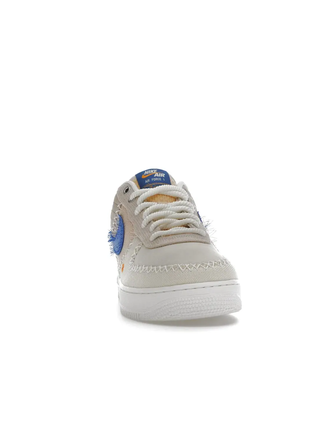 Мужские кроссовки Lifestyle с принтом Nike Air Force 1 Low '07 — изображение 2 из 4, белый/темный синий