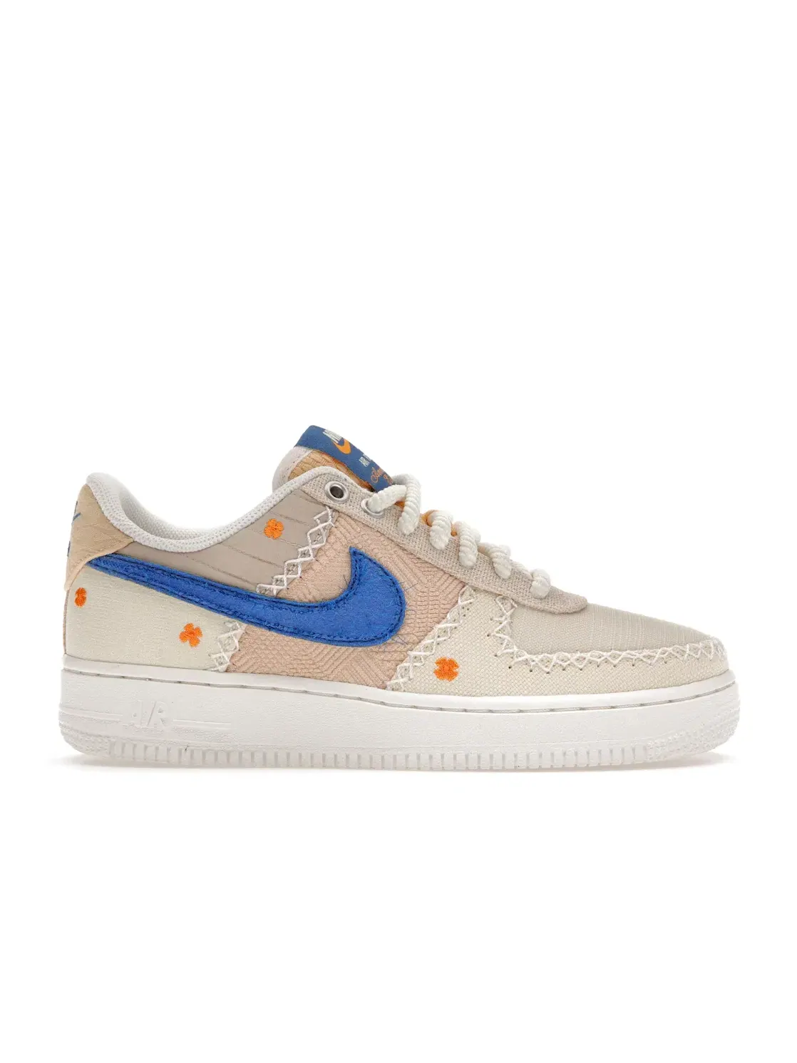Женские кроссовки Lifestyle Nike Air Force 1 Low '07 — изображение 1 из 4, белый/темный синий