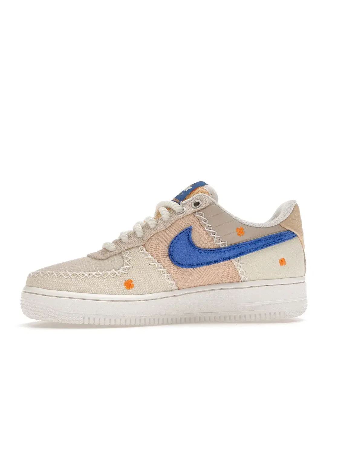 Женские кроссовки Lifestyle Nike Air Force 1 Low '07 — изображение 3 из 4, белый/темный синий