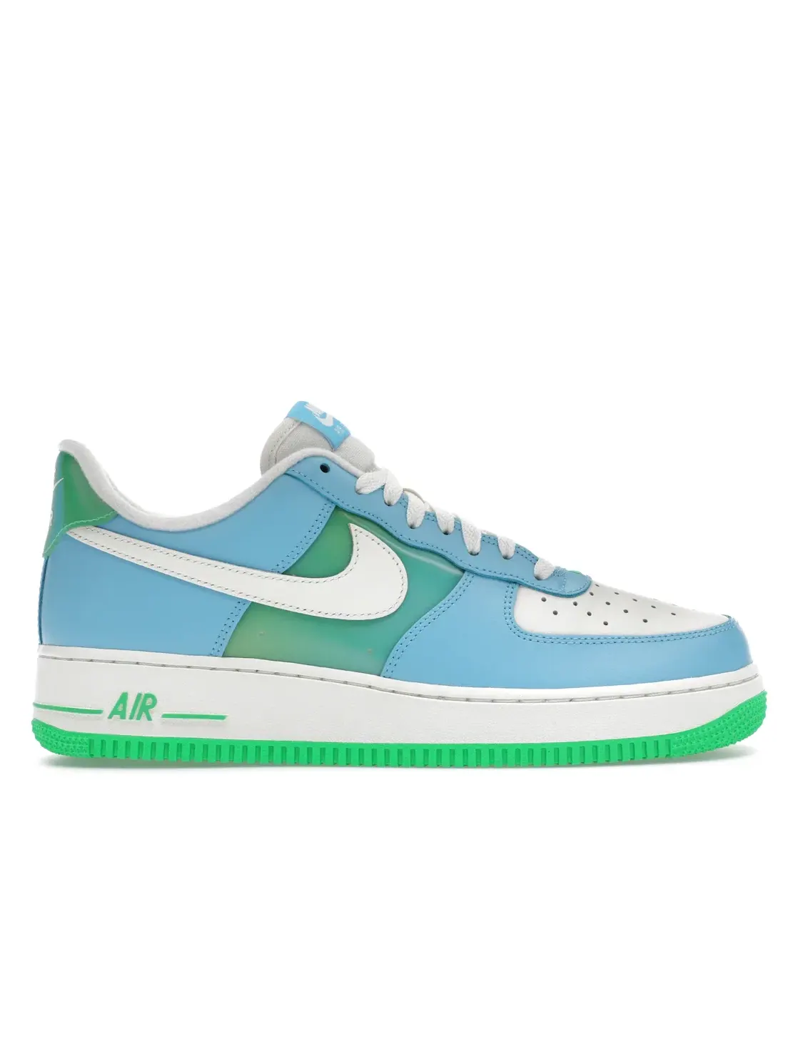 Мужские кроссовки Lifestyle Nike Air Force 1 Low '07 — изображение 1 из 4, синий//зеленый/зеленый
