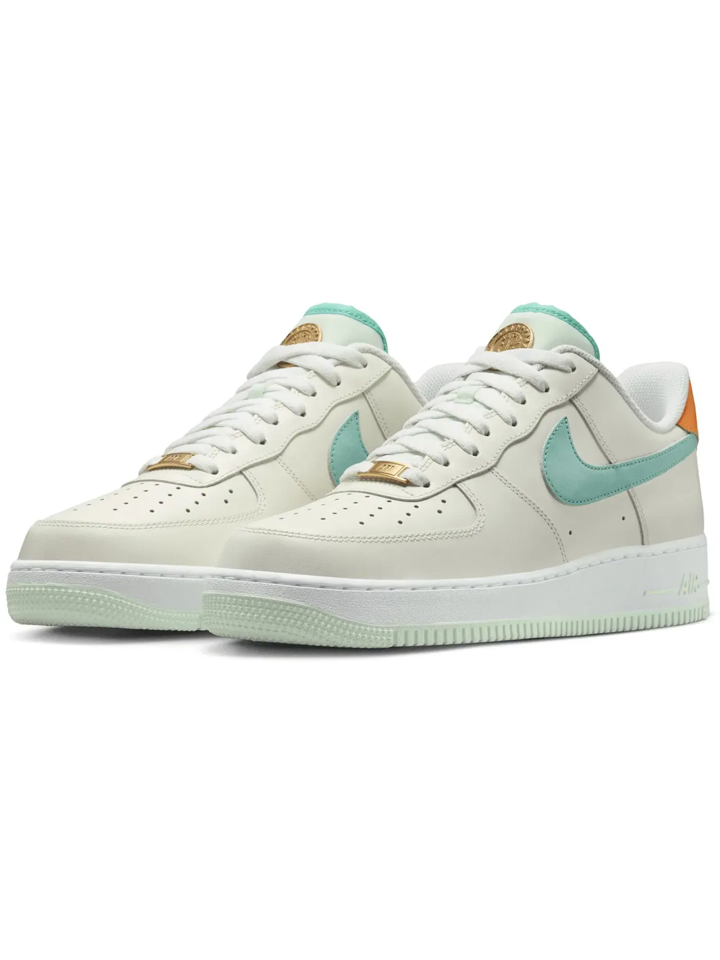 Мужские кроссовки Lifestyle Nike Air Force 1 Low '07 — изображение 2 из 2, белый/зеленый/зеленый