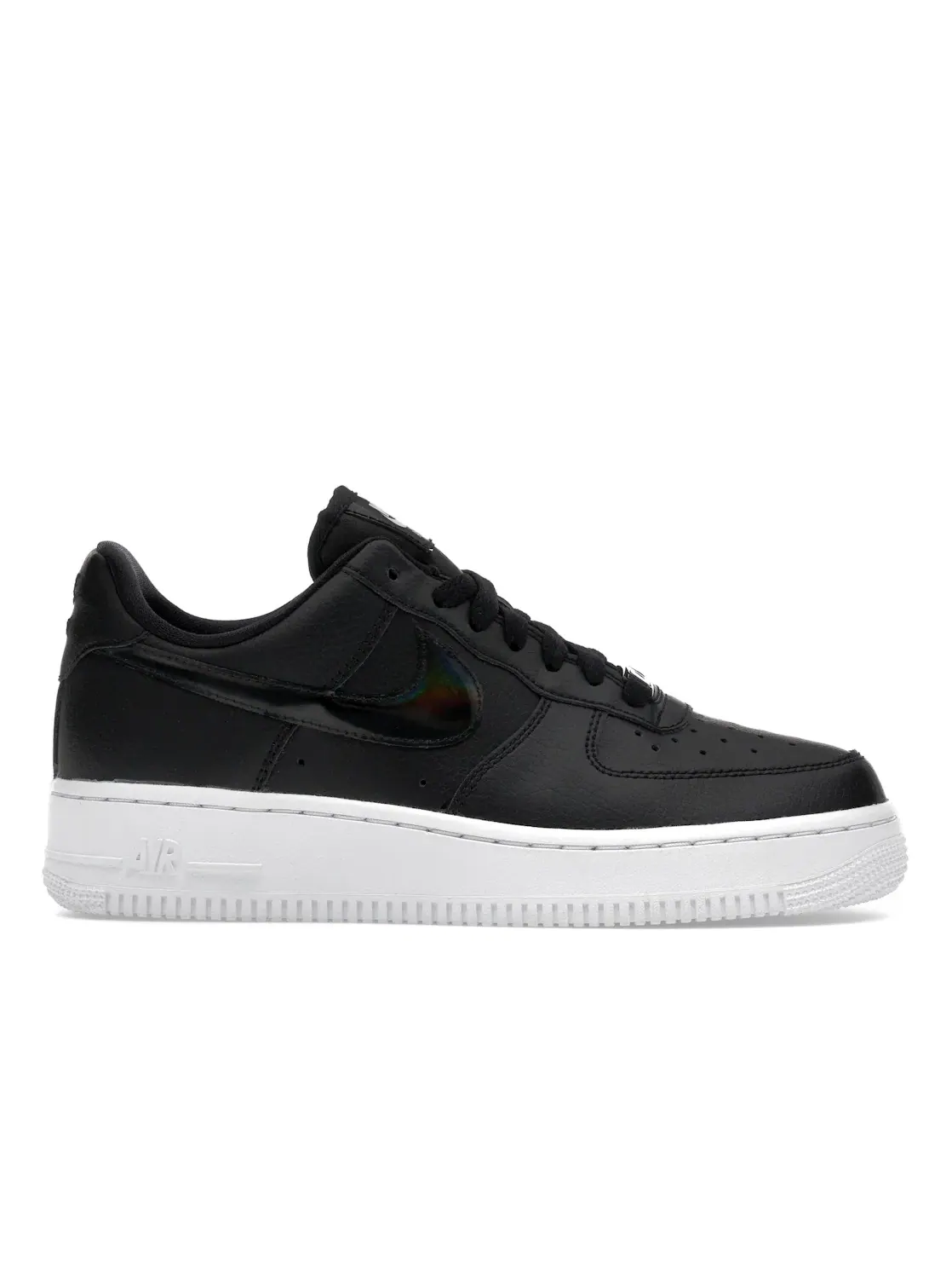 Женские кроссовки для повседневной носки Nike Air Force 1 Low '07 Nike — изображение 1 из 4, черный/черный/белый