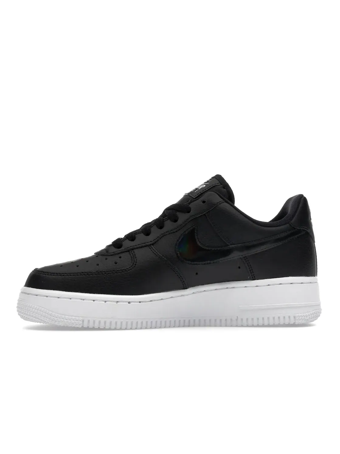 Женские кроссовки для повседневной носки Nike Air Force 1 Low '07 Nike — изображение 3 из 4, черный/черный/белый