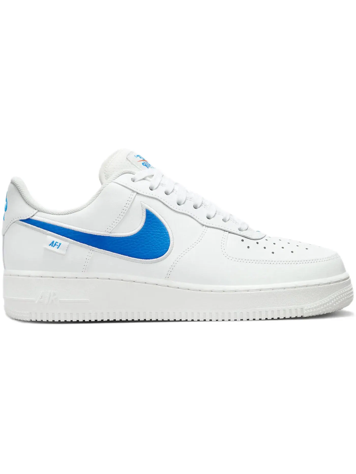 Мужские кроссовки Lifestyle Nike Air Force 1 Low '07 — изображение 1 из 1, белый/оранжевый/синий