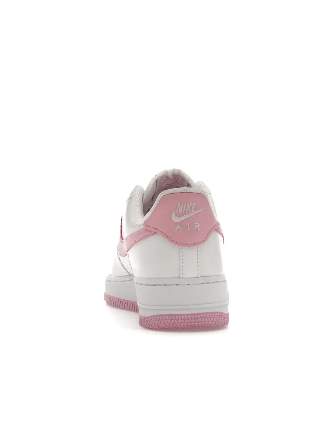 Мужские кроссовки с перфорацией Nike Air Force 1 Low '07 Nike — изображение 4 из 4, белый/розовый/белый