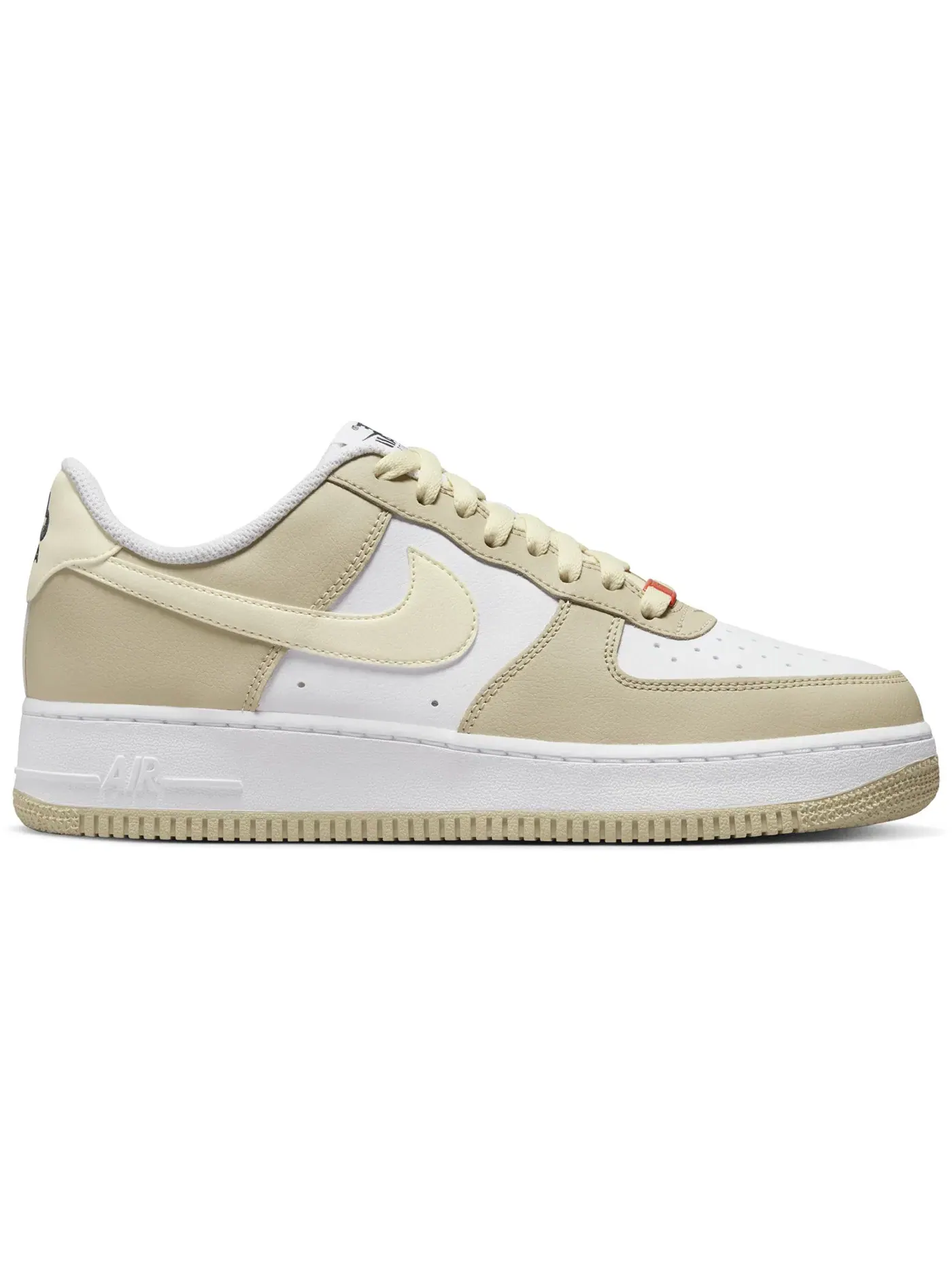 Мужские кроссовки с низким верхом Nike Air Force 1 Low '07 — изображение 1 из 1, белый-оранжевый