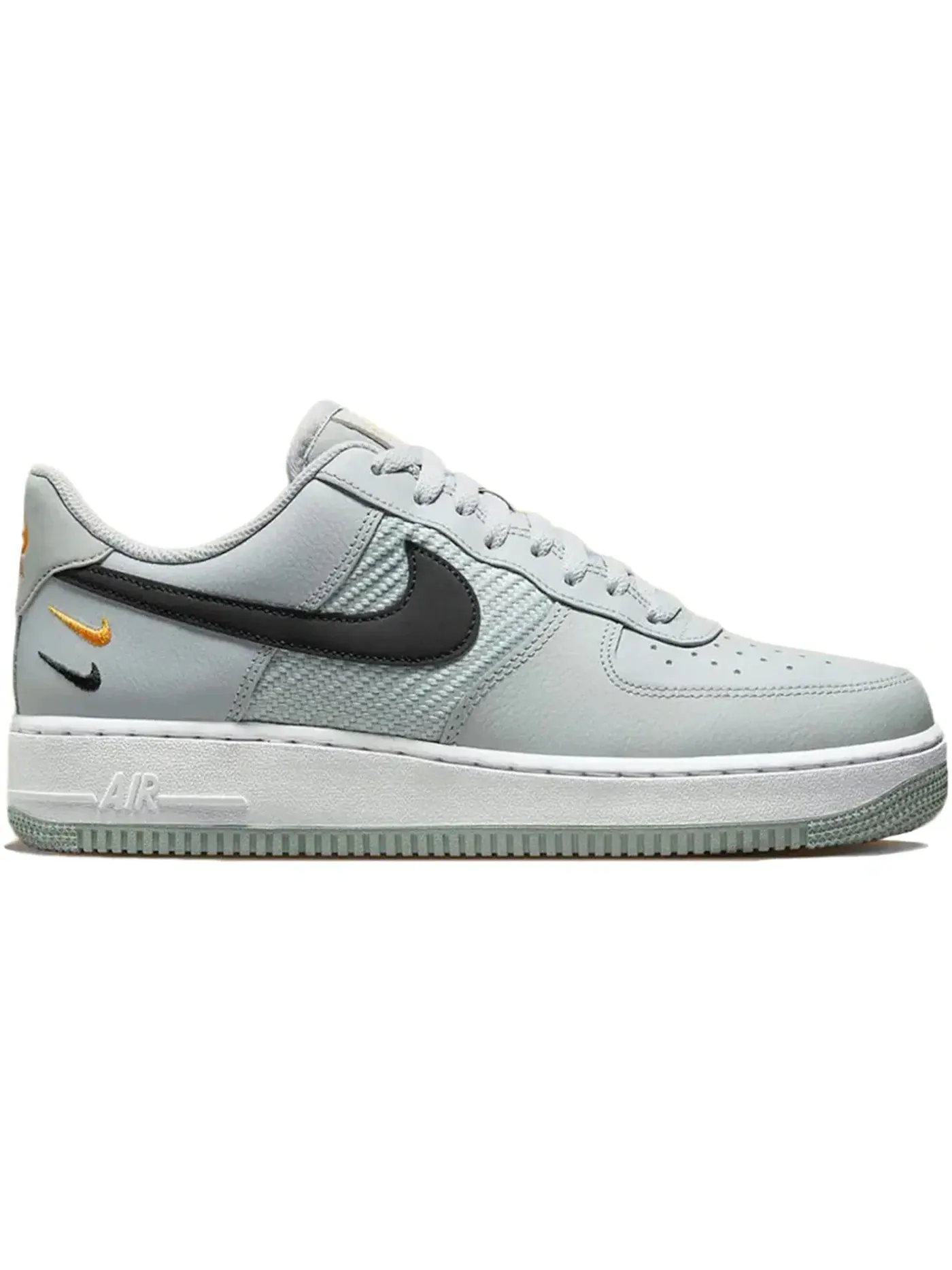 Мужские кроссовки lifestyle Nike Air Force 1 Low '07 Double Mini Swoosh Wolf Grey — изображение 1 из 1