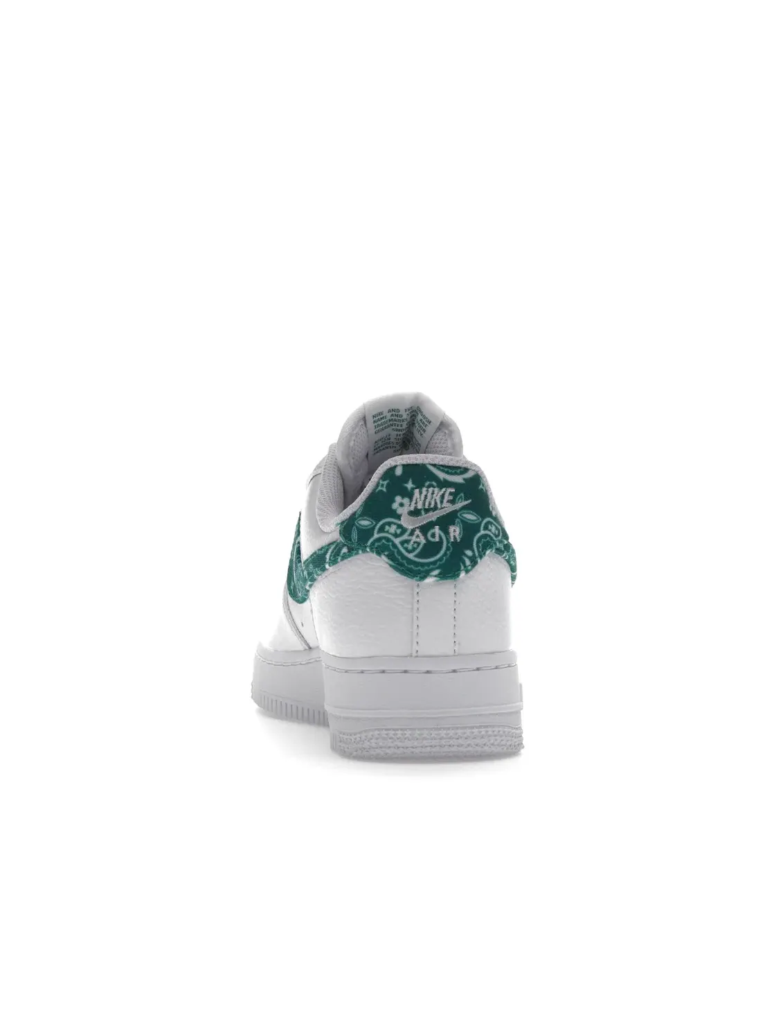 Женские кроссовки с принтом Nike Air Force 1 Low '07 Essential — изображение 4 из 4, белый/зеленый-белый