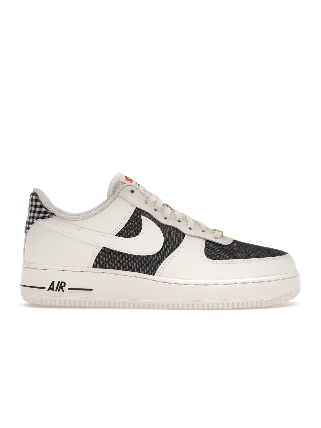 Мужские кроссовки Lifestyle Nike Air Force 1 Low '07 — изображение 1 из 4, темный серый/оранжевый