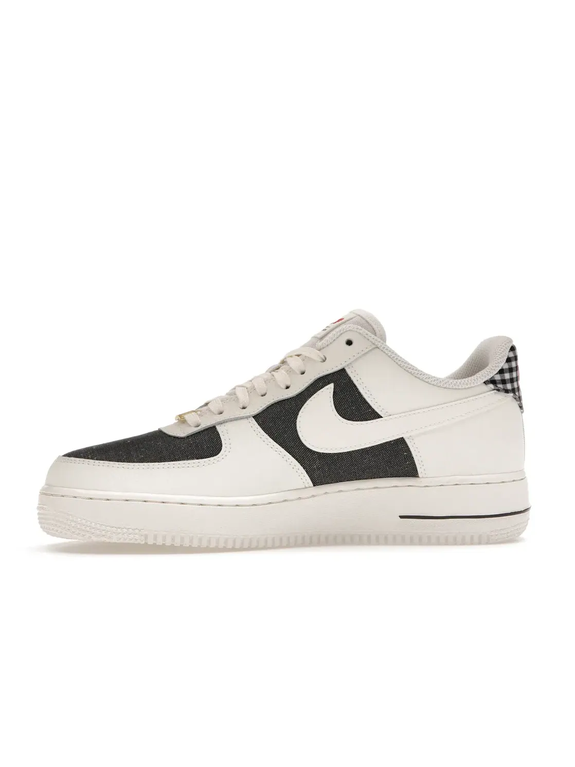 Мужские кроссовки Lifestyle Nike Air Force 1 Low '07 — изображение 3 из 4, темный серый/оранжевый