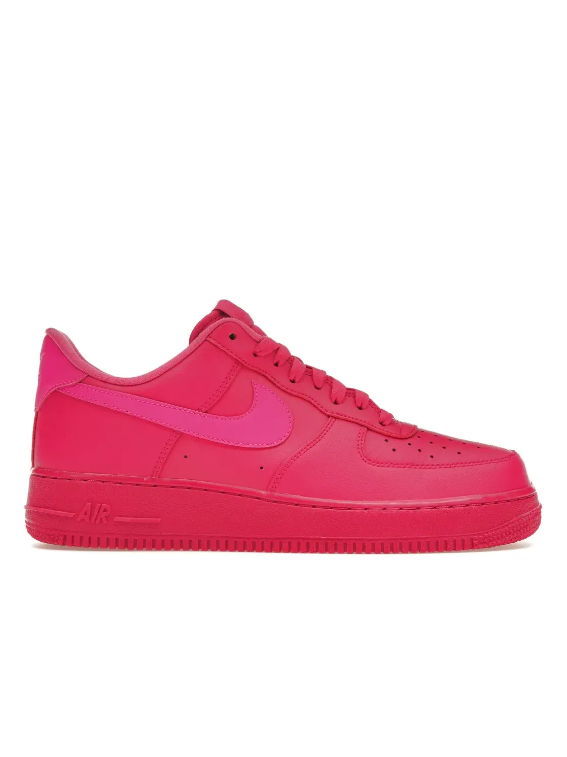 Женские кроссовки Lifestyle с контрастными элементами Nike Air Force 1 Low '07 Nike — изображение 1 из 4, розовый