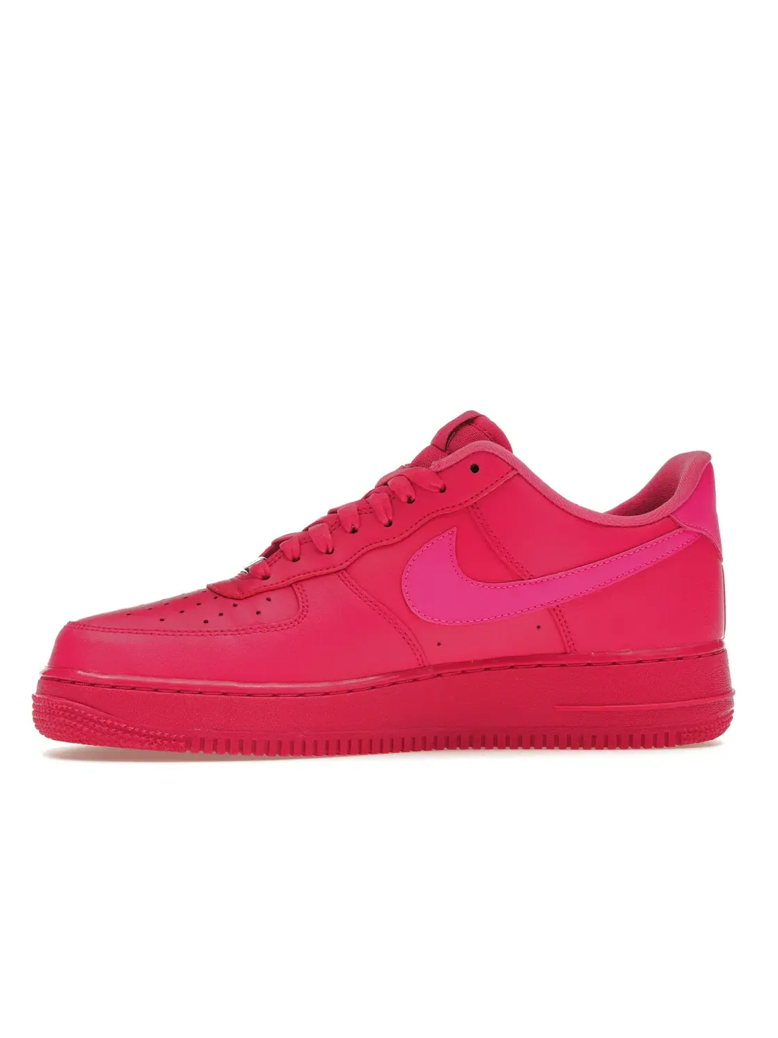 Женские кроссовки Lifestyle с контрастными элементами Nike Air Force 1 Low '07 Nike — изображение 3 из 4, розовый