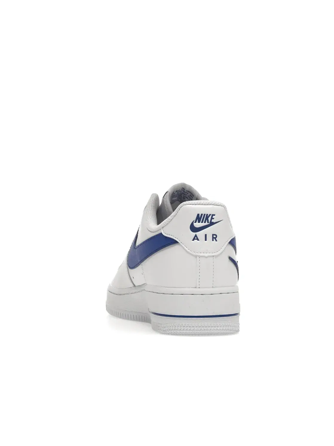 Мужские кроссовки с вырезанным логотипом Nike Air Force 1 Low '07 FM Cut Out Swoosh White Game Royal — изображение 4 из 4